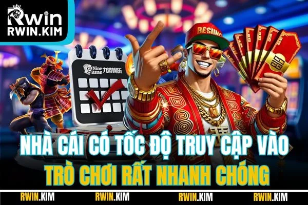 Nhà cái có tốc độ truy cập vào trò chơi rất nhanh chóng Nhà cái có tốc độ truy cập vào trò chơi rất nhanh chóng