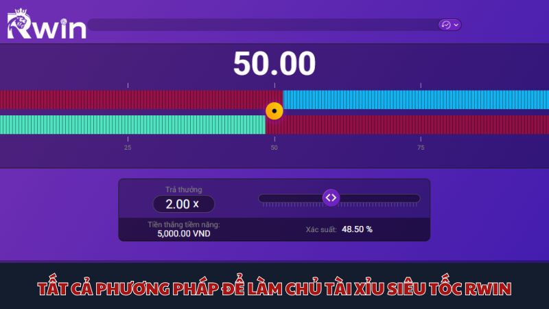 Tất cả phương pháp để làm chủ Tài Xỉu siêu tốc Rwin